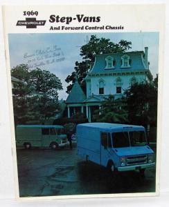 1969 Chevrolet Step Van Forward Control Chassis Truck Sales Brochure Original