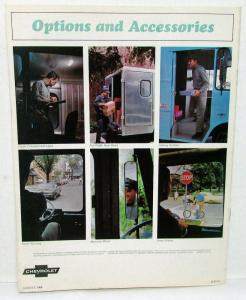 1969 Chevrolet Step Van Forward Control Chassis Truck Sales Brochure Original