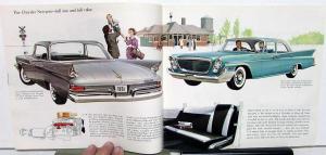 1961 Chrysler Newport Windsor New Yorker Sales Brochure Reg Size