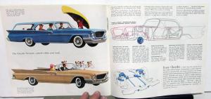 1961 Chrysler Newport Windsor New Yorker Sales Brochure Reg Size