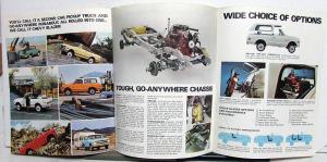 1969 Chevrolet Blazer 4 Wheel Drive Truck Dealer Sales Brochure Original