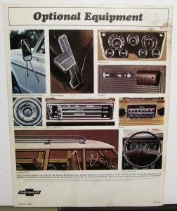 Original 1969 Chevrolet Truck Dealer Brochure Suburban Panel