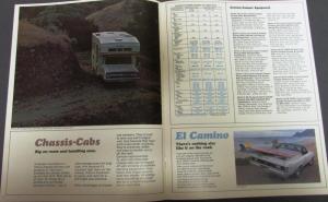 1969 Chevrolet Camper & RV Trucks Longhorn Pickup Van CS CE 10 20 Sales Brochure
