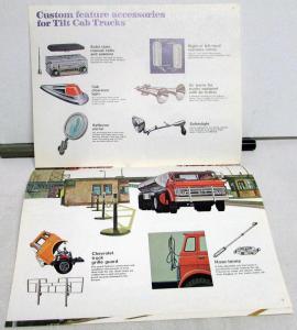 1969 Chevrolet Truck Custom Feature Accessories Catalog Brochure Original