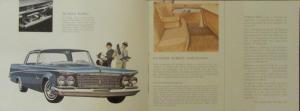 1963 Chrysler Imperial Custom Crown Lebaron Color Original Sales Brochure