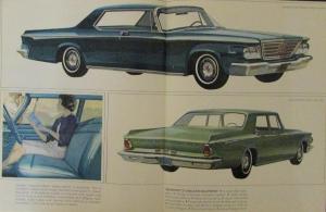 1964 Chrysler New Yorker 300 Newport Convertible Wagon Original Sales Brochure