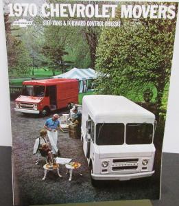 1970 Chevrolet Step Van & Forward Control Chassis Truck Brochure Original