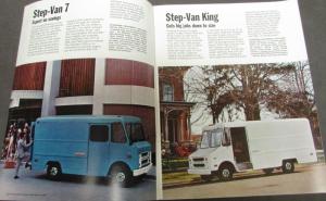1970 Chevrolet Step Van & Forward Control Chassis Truck Brochure Original