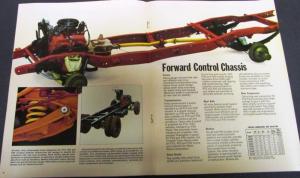 1970 Chevrolet Step Van & Forward Control Chassis Truck Brochure Original
