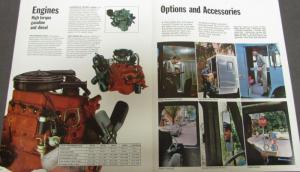 1970 Chevrolet Step Van & Forward Control Chassis Truck Brochure Original