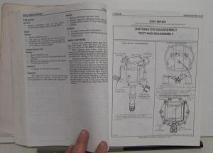 1986 Chevrolet Corvette Dealer Service Shop Repair Manual Original