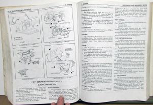 1986 Chevrolet Corvette Dealer Service Shop Repair Manual Original