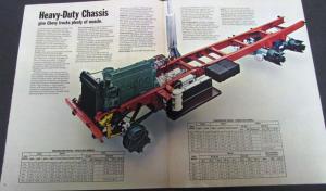 1970 Chevrolet Conventional Cab 70 80 90 Heavy Duty Truck Sales Brochure Orig