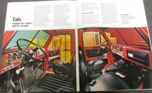 1970 Chevrolet Conventional Cab 70 80 90 Heavy Duty Truck Sales Brochure Orig