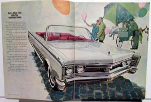 1966 Chrysler 300 Newport Wagon New Yorker Sales Brochure Small Version Original