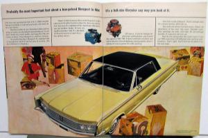 1966 Chrysler 300 Newport Wagon New Yorker Sales Brochure Small Version Original