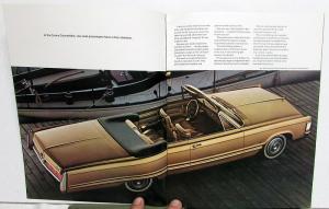 1967 Chrysler Imperial Lebaron Crown Sedan Coupe Convertible Sales Brochure Orig