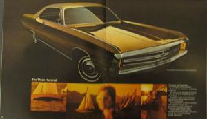 1969 Chrysler New Yorker Newport 300 Wagon Sales Brochure Regular Size