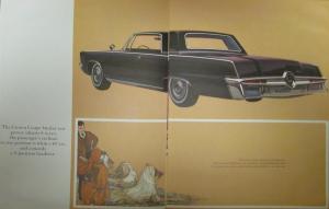 1966 Chrysler Imperial Lebaron Crown Convertible Sales Brochure Reg Size