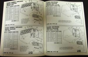 1971 Chevrolet Truck Vans Dealer Brochure Equipment & Fleet Packages Original