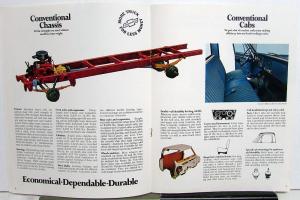 1971 Chevrolet Conventional 40 50 60 Tilt 50 60 Truck Sales Brochure Original