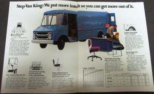 Original 1971 Chevrolet Truck  Dealer Brochure Step-Van Forward Control Chassis