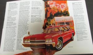 Original 1972 Chevrolet Dealer Sales Brochure Trailering Guide Camper