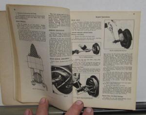 1937 - 1938 Models Pontiac Shop Manual Original Small Version