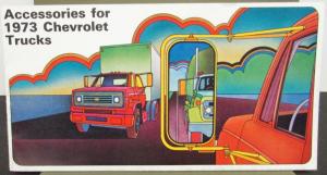1973 Chevrolet Pickup Blazer Camper Truck Accessories Brochure Original