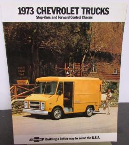1973 Chevrolet Step Van Forward Control Truck Dealer Sales Brochure Original