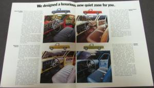 1973 Chevrolet Pickup Fleetside Stepside Crew Cab Truck Dealer Brochure Original