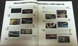 1973 Chevrolet Suburban Truck Dealer Color Sales Brochure Original