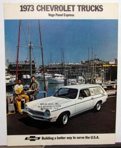 1973 Chevrolet Vega Panel Express Truck Dealer Sales Brochure Original