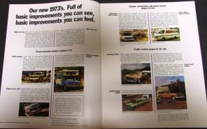 1973 Chevrolet Pickup RV Camper Motor Home Truck Sales Brochure Original