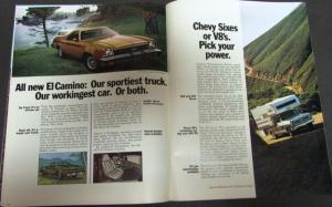 1973 Chevrolet Pickup RV Camper Motor Home Truck Sales Brochure Original