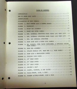 Original 1973 Chevrolet Truck Dealer Brochure Parts Catalog Step-Van Steel Body