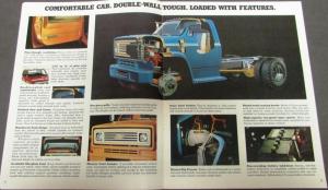 1974 Chevrolet Conventional Cab 50 60 65 Tilt Truck Dealer Brochure Original