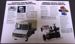 1974 Chevrolet Step-Van Forward Control Chassis Truck Dealer Brochure Original