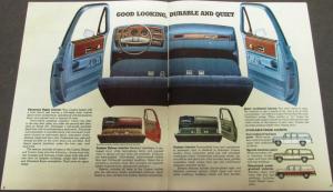 1974 Chevrolet Suburban Truck Dealer Color Sales Brochure Original