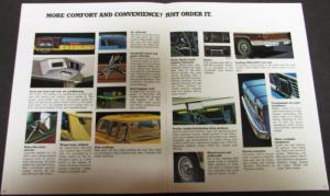 1974 Chevrolet Suburban Truck Dealer Color Sales Brochure Original
