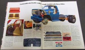 1975 Chevrolet Conventional Cab Series 50 60 65 Truck Dealer Brochure Original