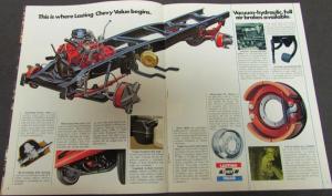 1975 Chevrolet Conventional Cab Series 50 60 65 Truck Dealer Brochure Original