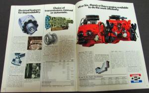 1975 Chevrolet Conventional Cab Series 50 60 65 Truck Dealer Brochure Original