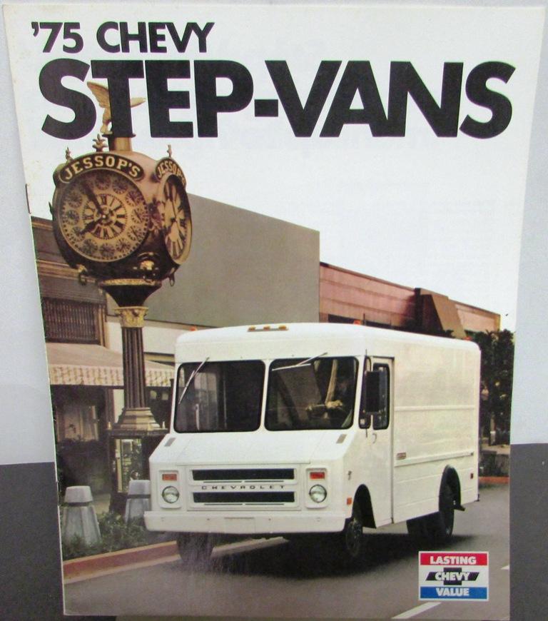 1975 Chevrolet Chevy Step-Van Box Truck Dealer Sales Brochure Original