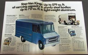 1975 Chevrolet Chevy Step-Van Box Truck Dealer Sales Brochure Original