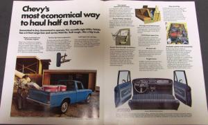 1975 Chevrolet Chevy Luv Pickup Truck Dealer Sales Folder Original