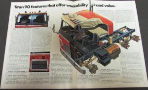 1975 Chevrolet Chevy Titan 90 Truck Dealer Sales Brochure Original