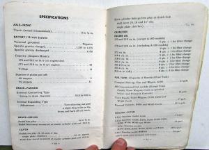 1966 Dodge Truck Owners Manual Models 100 thru 300 Used Original