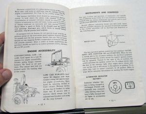 1967 Dodge Truck Owners Manual Models 400 thru 700 Used Original