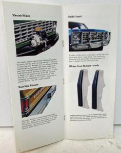1976 Chevy Truck Dealer Accessories Brochure Catalog Pickup Blazer Sm Version